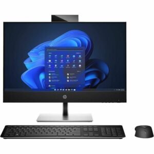 HP ProOne 440 G9 - Wolf Pro Security - all-in-one - Core i5 13500T / up to 4.6 GHz - RAM 16 GB - SSD 512 GB - NVMe - UHD Graphics 770 - Gigabit Ethernet, IEEE 802.11ax (Wi-Fi 6E), Bluetooth Dual-Mode - Win 11 Pro - monitor: LED 23.8" 1920 x 1080 (Full HD) @ 60 Hz - keyboard: UK - Smart Buy - with HP Wolf Pro Security Edition (1 year)