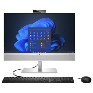HP EliteOne 840 G9 - Wolf Pro Security - all-in-one - Core i5 13500 / up to 4.8 GHz - vPro - RAM 8 GB - SSD 512 GB - NVMe - UHD Graphics 770 - Gigabit Ethernet, IEEE 802.11ax (Wi-Fi 6E), Bluetooth Dual-Mode - 802.11a/b/g/n/ac/ax (Wi-Fi 6E), Bluetooth 5.3 wireless card - Win 11 Pro - monitor: LED 23.8" 1920 x 1080 (Full HD) @ 60 Hz touchscreen - keyboard: UK - Smart Buy - with HP Wolf Pro Security Edition (3 years)