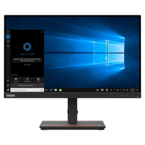 Lenovo ThinkVision S22e-20 - LED monitor - 21.5" - 1920 x 1080 Full HD (1080p) @ 75 Hz - VA - 250 cd/m≤ - 3000:1 - 6 ms - HDMI, VGA - raven black