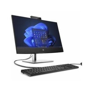HP ProOne 440 G9 - All-in-one - Core i5 12500T / up to 4.4 GHz - RAM 16 GB - SSD 512 GB - NVMe - UHD Graphics 770 - Gigabit Ethernet - Win 10 Pro (includes Win 11 Pro Licence) - monitor: LED 23.8" 1920 x 1080 (Full HD) @ 60 Hz - keyboard: UK - with HP 3 years Next Business Day Onsite Hardware Support for Desktops