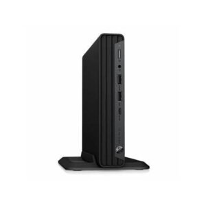 HP Pro 400 G9 - Wolf Pro Security - mini - Core i3 13100T / up to 4.2 GHz - RAM 8 GB - SSD 512 GB - NVMe - UHD Graphics 730 - Gigabit Ethernet, IEEE 802.11ax (Wi-Fi 6E), Bluetooth Dual-Mode - 802.11a/b/g/n/ac/ax (Wi-Fi 6E), Bluetooth 5.3 wireless card - Win 11 Pro - monitor: none - keyboard: UK - with HP 1 year Wolf Pro Security Edition Service - with HP Wolf Pro Security Edition (1 year)