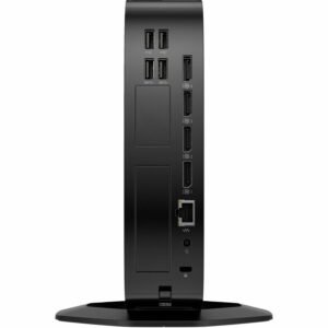HP Elite t755 - Thin client - SFF - 1 x Ryzen Embedded V2546 / up to 3.95 GHz - RAM 16 GB - SSD 256 GB - NVMe - Radeon RX 6300 - Gigabit Ethernet - Win 10 IoT Enterprise 2021 LTSC - monitor: none - keyboard: UK - TAA Compliant