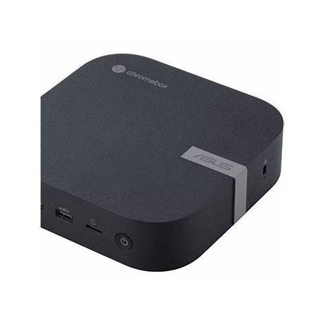 ASUS Chromebox 5 S7009UN+ - Mini PC - 1 x Core i7 1260P / 2.1 GHz - RAM 16 GB - SSD 256 GB - Iris Xe Graphics - GigE, 2.5 GigE, Bluetooth 5.2, 802.11ax (Wi-Fi 6E) - WLAN: Bluetooth 5.2, 802.11a/b/g/n/ac/ax (Wi-Fi 6E) - Chrome OS - monitor: none - eco black
