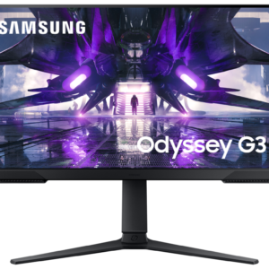 Samsung Odyssey G3 S24AG320NU - LED monitor - 24" - 1920 x 1080 Full HD (1080p) @ 165 Hz - VA - 250 cd/m≤ - 3000:1 - 1 ms - HDMI, DisplayPort - black