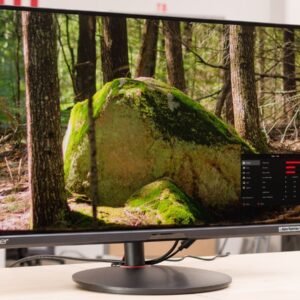 Acer Nitro XV282K KVbmiipruzx - XV2 Series - LCD monitor - 28" - 3840 x 2160 4K UHD (2160p) @ 144 Hz - IPS - 400 cd/m≤ - DisplayHDR 400 - 0.5 ms - 2xHDMI, DisplayPort, USB-C - speakers - black