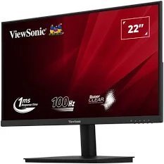ViewSonic VA220-H - LED monitor - 22" (21.5" viewable) - 1920 x 1080 Full HD (1080p) @ 100 Hz - VA - 250 cd/m≤ - 4000:1 - 1 ms - HDMI, VGA