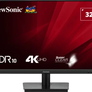 ViewSonic VA3208-4K-HD - LED monitor - 32" (31.5" viewable) - 3840 x 2160 4K @ 60 Hz - VA - 300 cd/m≤ - 3000:1 - HDR10 - 4 ms - 2xHDMI, DisplayPort