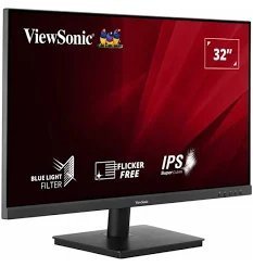 ViewSonic VA3209-MH - LED monitor - 32" (31.5" viewable) - 1920 x 1080 Full HD (1080p) @ 75 Hz - IPS - 250 cd/m≤ - 1200:1 - 4 ms - HDMI, VGA - speakers
