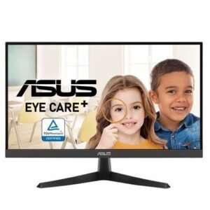 ASUS VY229HE - LED monitor - 22" (21.45" viewable) - 1920 x 1080 Full HD (1080p) @ 75 Hz - IPS - 250 cd/m≤ - 1000:1 - 1 ms - HDMI, VGA - black
