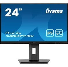 iiyama ProLite XUB2497HSU-B1 - LED monitor - 24" (23.8" viewable) - 1920 x 1080 Full HD (1080p) @ 100 Hz - IPS - 250 cd/m≤ - 1300:1 - 1 ms - HDMI, DisplayPort - speakers - matte black